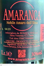 Carica l&#39;immagine nel visualizzatore di Gallery, Amaranca 1 Lt Nobile Amaro dell&#39;Etna - Etnaly - shop
