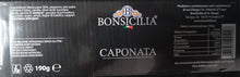 Carica l&#39;immagine nel visualizzatore di Gallery, Caponata Siciliana 190g - Etnaly - shop
