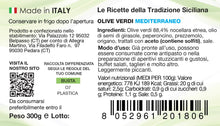 Carica l&#39;immagine nel visualizzatore di Gallery, Olive verdi mediterraneo - Etnaly - shop
