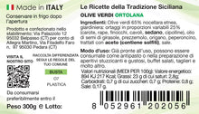 Carica l&#39;immagine nel visualizzatore di Gallery, Olive verdi ortolana - Etnaly - shop
